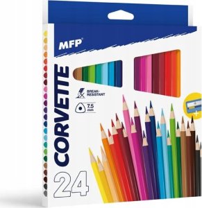 MFP paper kredki M 24 trójkątne z temperówką 6330512 1