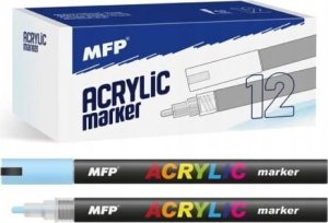 MFP paper flamaster akrylowy 4mm - błękitny 6410829 1