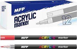 MFP paper flamaster akrylowy 1mm - czerwony 6410839 1