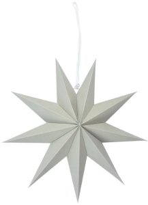 MFP paper dekoracja składana gwiazda 30cm szara pap 8886243 1