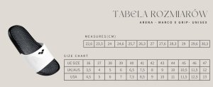 Arena Klapki japonki na basen unisex Arena Marco rozmiar 44 5