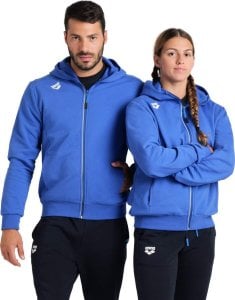 Arena Bluza rozpinana z kapturem Arena Team Hooded Jacket Panel Royal R.M 1