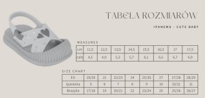 Ipanema Sandałki dziecięce sportowe obuwie z tworzywa Ipanema Cute Pink R.24 5