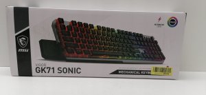 Klawiatura MSI MSI Vigor GK71 Sonic Red DE Keyboard retail 1