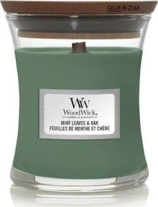 WoodWick Yankee Candle - WW Medium Hourglass - Mint Leaves & Oak 6