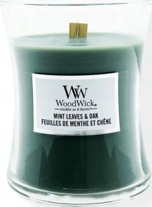 WoodWick Yankee Candle - WW Medium Hourglass - Mint Leaves & Oak 7
