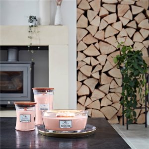 WoodWick Woodwick- Medium Hourglass - Pressed Blooms & Patchouli 2