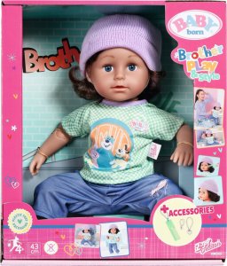 Baby Born BABY born - Brother Style and Play 43cm (833049) /Dolls and Dollhouses 6