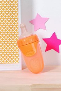 Baby Born BABY born Bottle w Cap 3 asst 43cm assorteret 2