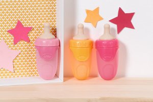 Baby Born BABY born Bottle w Cap 3 asst 43cm assorteret 5