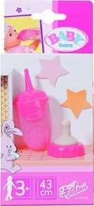Baby Born BABY born Bottle w Cap 3 asst 43cm assorteret 10