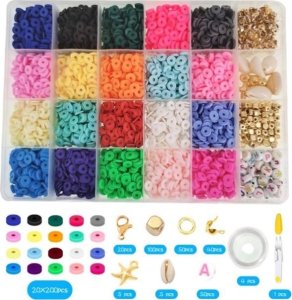 Canal Toys POCKET MONEY Clay Beads Set 4.000 Beads 1