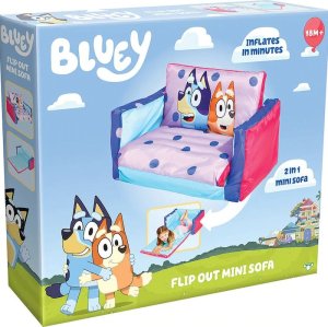 Bluey Bluey 2 in 1 Inflatable Flip Out Mini Sofa 2