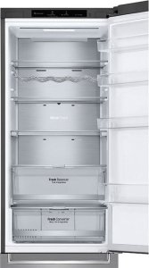 Lodówka LG LG GBB72PZVCN1, 384 L, SN-T, 10 kg/24h, C, Fresh zone compartment, Stainless steel 12