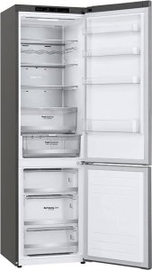 Lodówka LG LG GBB72PZVCN1, 384 L, SN-T, 10 kg/24h, C, Fresh zone compartment, Stainless steel 14