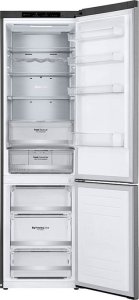 Lodówka LG LG GBB72PZVCN1, 384 L, SN-T, 10 kg/24h, C, Fresh zone compartment, Stainless steel 3