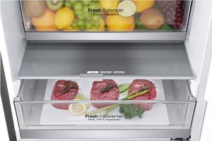 Lodówka LG LG GBB72PZVCN1, 384 L, SN-T, 10 kg/24h, C, Fresh zone compartment, Stainless steel 5