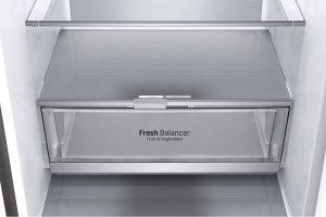 Lodówka LG LG GBB72PZVCN1, 384 L, SN-T, 10 kg/24h, C, Fresh zone compartment, Stainless steel 7