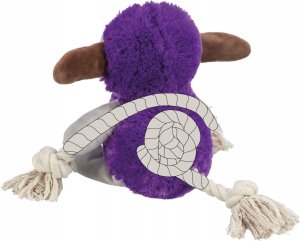 Trixie TRIXIE Monster, Dog, Plush toy, Brown, Grey, Lilac, Cotton, Polyester, 320 mm 5