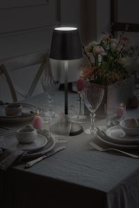 Lampka biurkowa Securit Securit® LED bordlampe FELINE, inkl. lynkoblings-ladekabel, sort 3