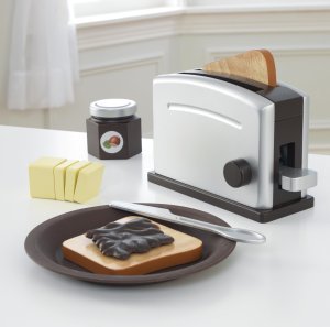Kidkraft KidKraft Espresso Træ Toaster 4
