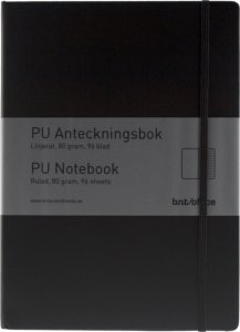 Stickn B.N.T 512910, Monochromatic, Black, A4, 96 sheets, 80 g/m², Lined paper 1