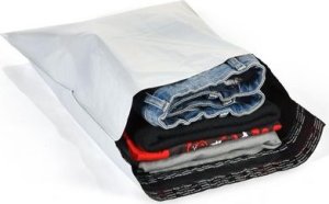 Stickn Torby wysyłkowe PE biały 300x500mm 100stk/pak - (100 stk.) 3