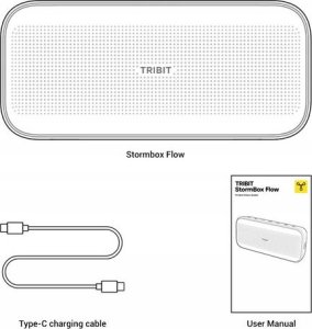 Głośnik Tribit Tribit | StormBox Flow – Lautsprecher – für den mobilen Einsatz – kabellos – Bluetooth – Schwarz 11