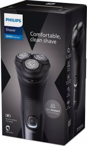 Philips Philips X3051/00, Rotation shaver, Black, Battery, Nickel-Metal Hydride (NiMH), 45 min, 1 h 2