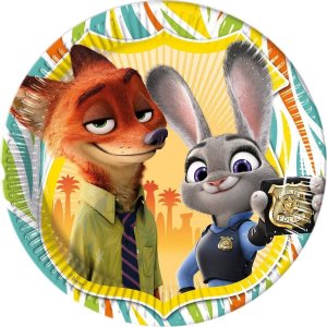 Boland Traciks Zootropolis tallerkner 1