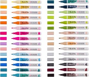 EcoLine Ecoline Brush Pen set Additional | 30 colours 2