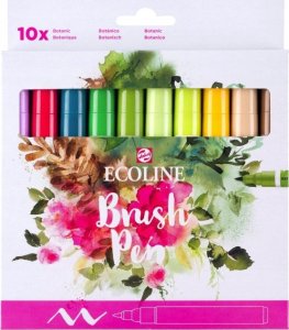 EcoLine Ecoline Brush Pen set Botanic | 10 colours 1