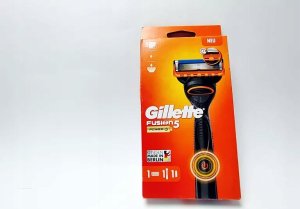 Gillette Gillette Fusion5 Power , Safety razor, Black, Orange, Stainless steel, AAA, 1 pc(s) 1