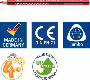 Staedtler Noris Colour Jumbo, Multicolour, 12 pc(s) 3