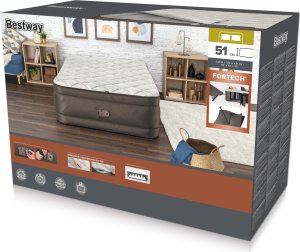 Bestway Fortech Luftmadrass 203 x 152 x 51cm 13