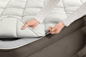 Bestway Fortech Luftmadrass 203 x 152 x 51cm 9