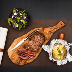 Laguiole Tradition Steak knives Laguiole Dark Wood SET 6 SdV 3