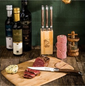 Laguiole Tradition Steak knives Laguiole Dark Wood SET 6 SdV 5