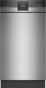 Zmywarka Siemens Siemens SR43ES24KE, Undercounter, Slimline (45 cm), Stainless steel, Black, Stainless steel, Buttons, 1.75 m 1