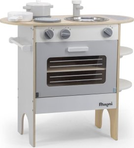 Magni Legekøkken med ovn, kogeplader og vask/ Play kitchen, with sink, oven and hobs 1