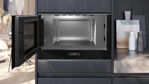 Kuchenka mikrofalowa Siemens Siemens iQ700 BF722L1B1, Built-in, Solo microwave, 21 L, 900 W, Touch, Black 5