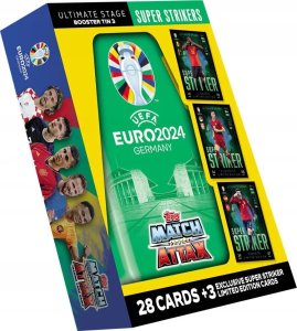 TOPPS MATCH ATTAX - EUROS BOOSTER TIN (MAEUR24-2405) /Games /Multi 4