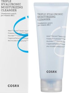 CosRx Triple Hyaluronic Moisture Cleanser Nawilżająca pianka do mycia twarzy 150 ml 1