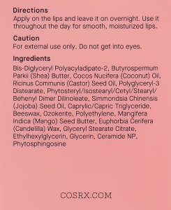 CosRx Cosrx Ceramide Lip Butter Sleeping Mask - - 20 g 3