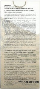 SKIN1004 SKIN1004 Madagascar Centella Air-Fit Suncream Plus SPF50+ PA++++ 50 ml 3