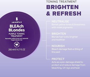 Lee Stafford Lee Stafford Bleach Blondes Purple Toning Treatment Mask 4
