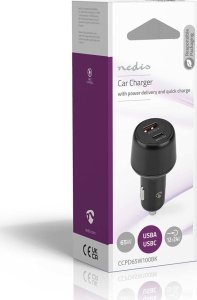 Ładowarka Nedis Nedis Car Charger, Auto, Cigar lighter, 20 V, Black 8