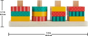 Fisher-Price Fisher Price Wood Shape Stacker 5