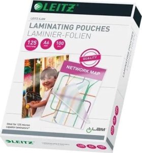 Leitz Leitz EVA A6 2x125mµ, Transparent, 115 mm, 30 mm, 160 mm, 530 g, 100 pc(s) 2