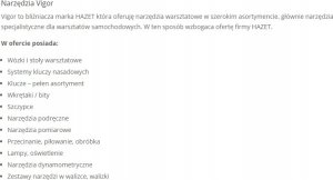 Vigor Værksted Fladrundtang Vigor V2782 45° bøjet 335 mm 7